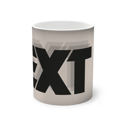 EXT Heat Activated Color-Changing Mug, 11oz