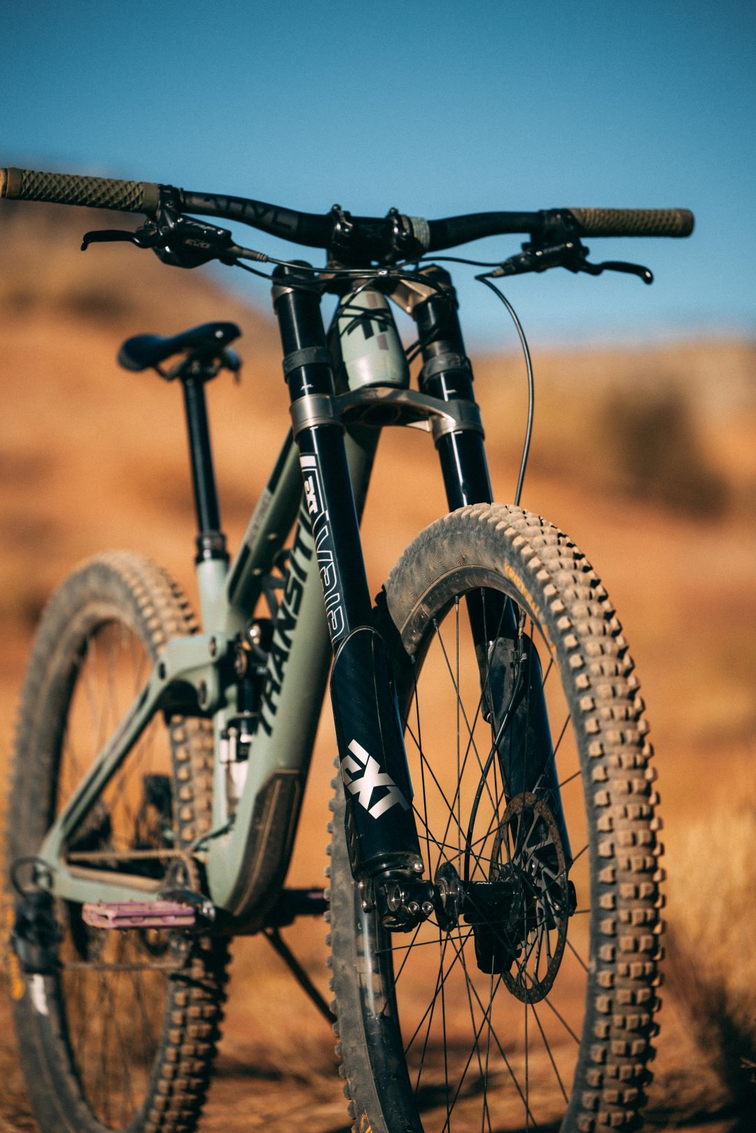 Single Crown Dual Crown Enduro Bike EXT Vaia – EXT-USA