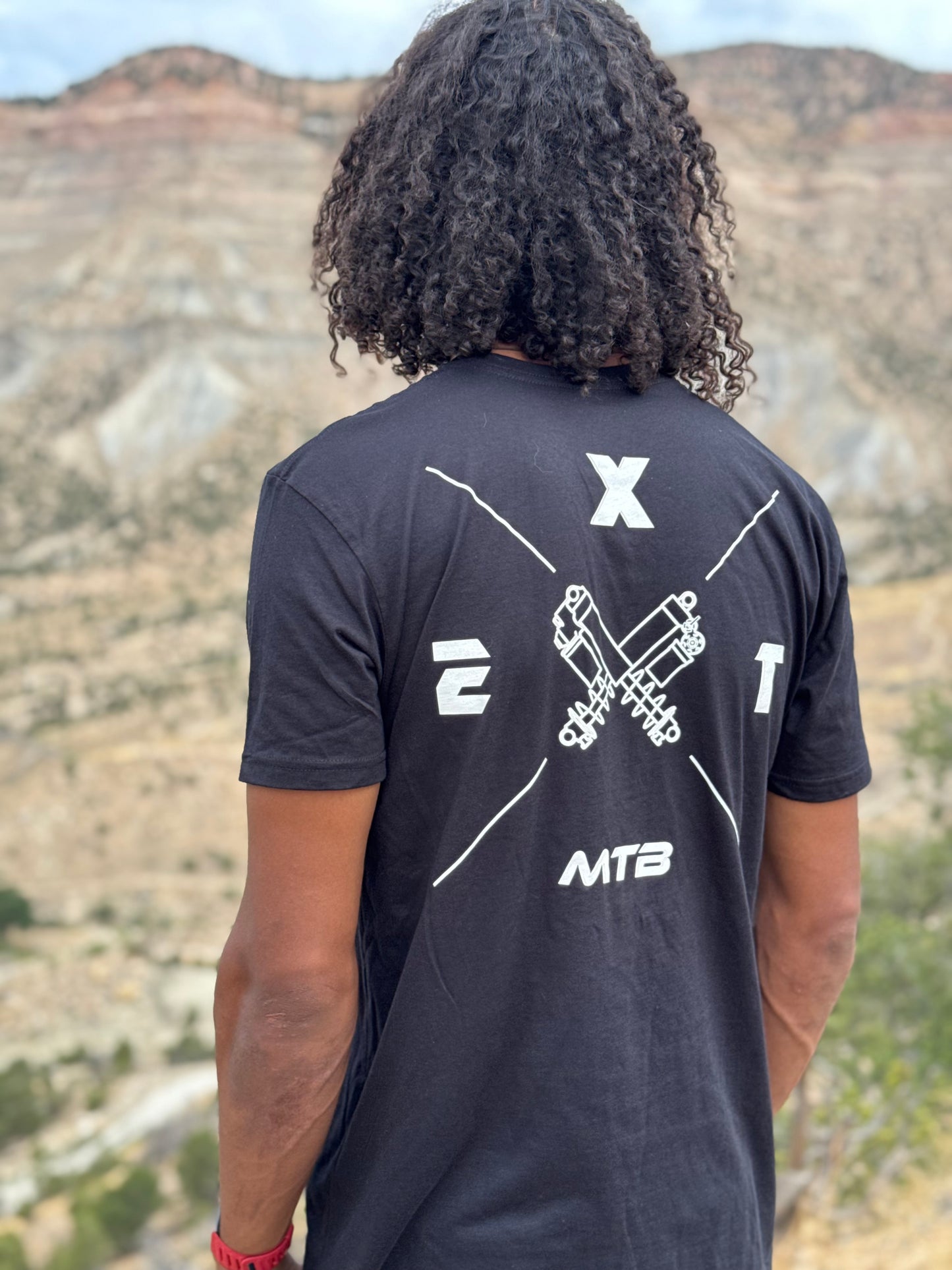 Classic Black Logo Tee